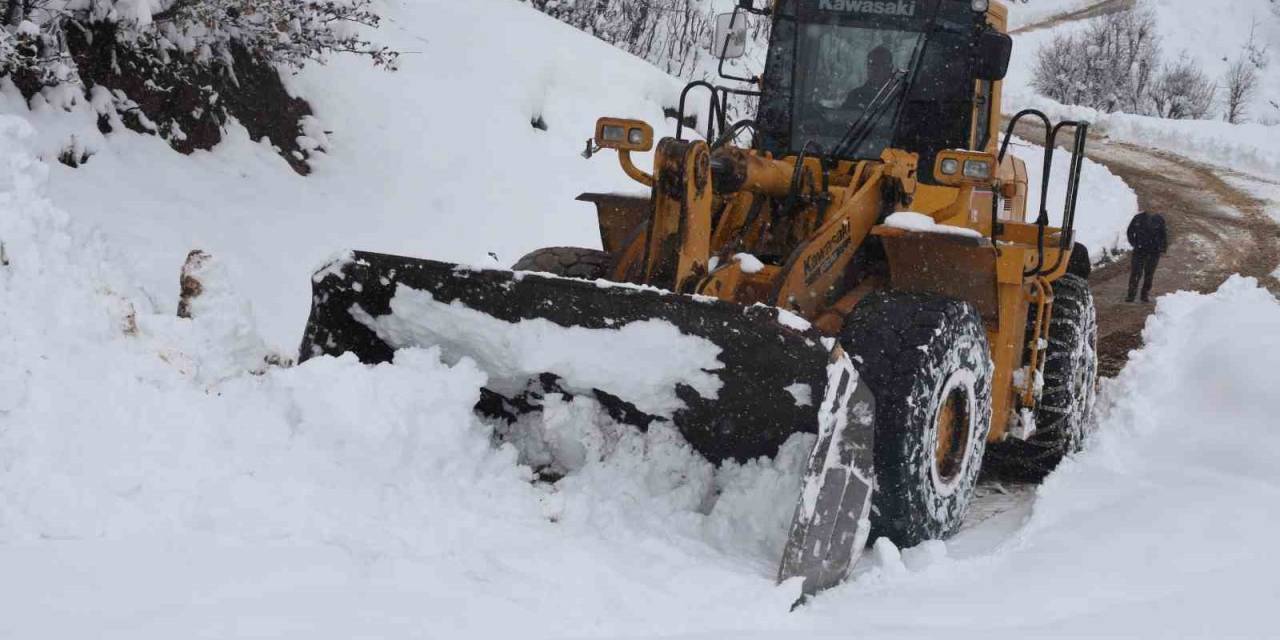 Bitlis’in Köylerinde Karla Mücadele Çalışması