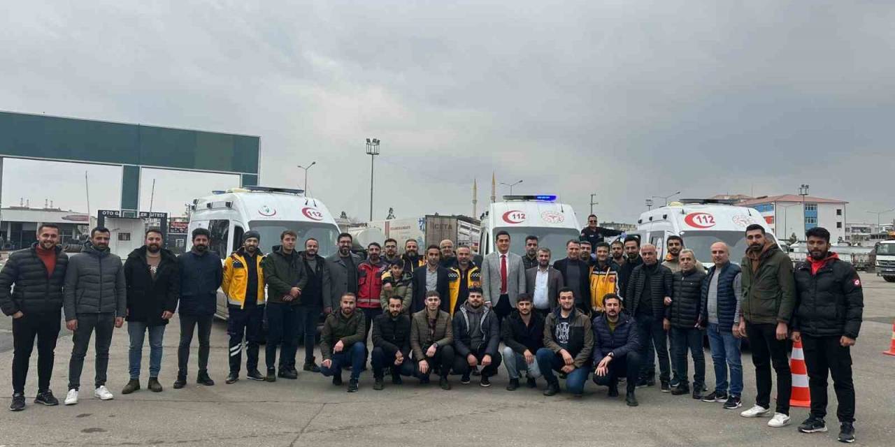 Batman’da Ambulans Sürüş Güvenliği Eğitimi Verildi