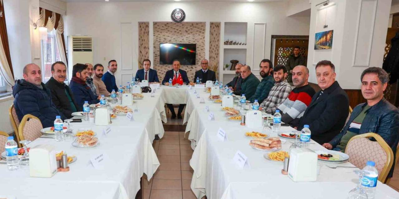 Bingöl Valisi Usta, Basın Mensuplarıyla Bir Araya Geldi