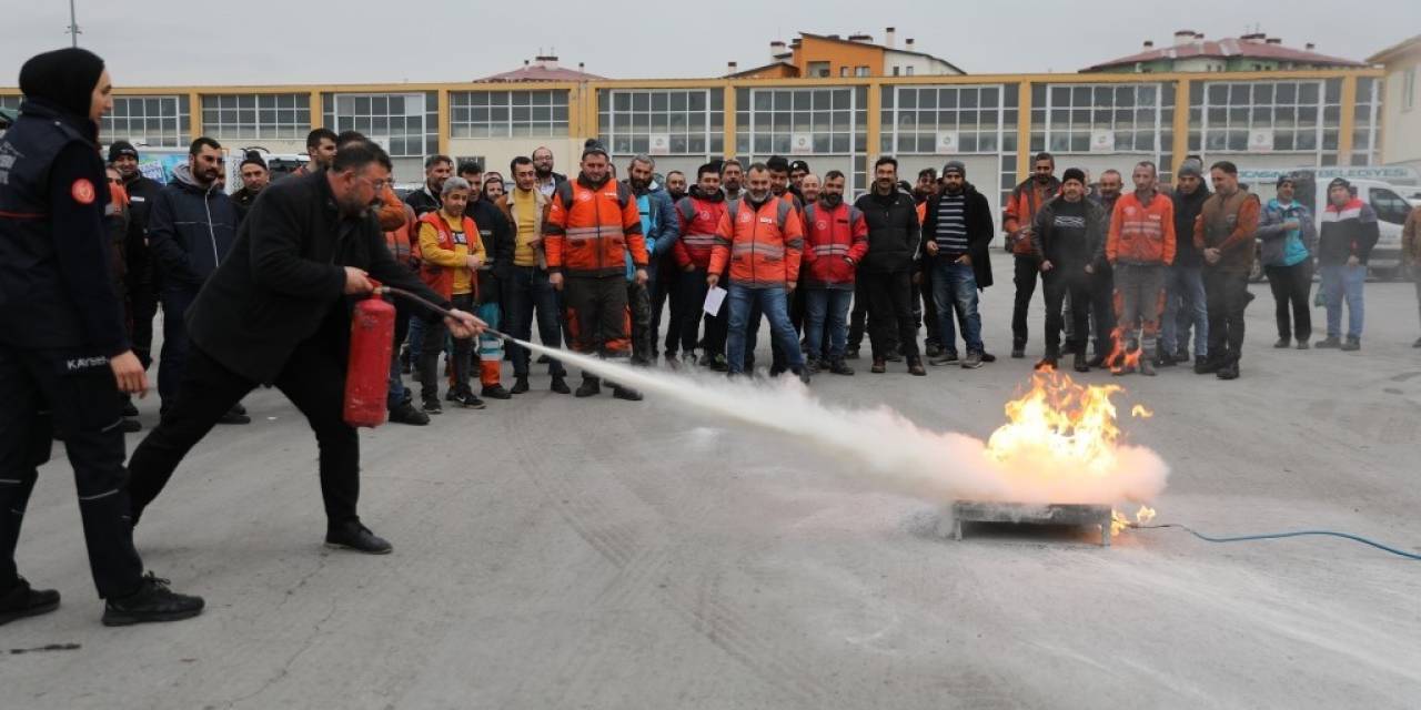 Kocasinan’da Gerçeğini Aratmayan Tatbikat