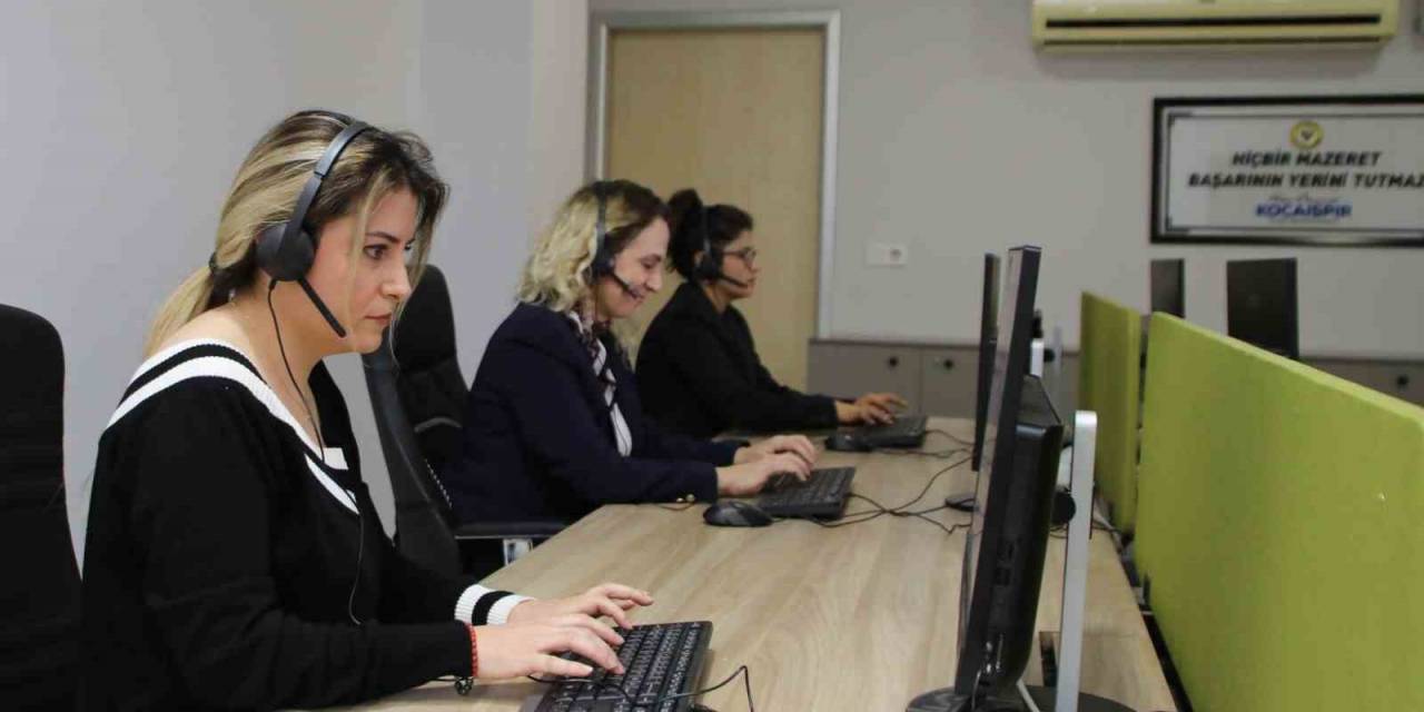 Yüreğir Belediyesi Çağrı Merkezi 205 Bin 17 Talebe Yanıt Verdi