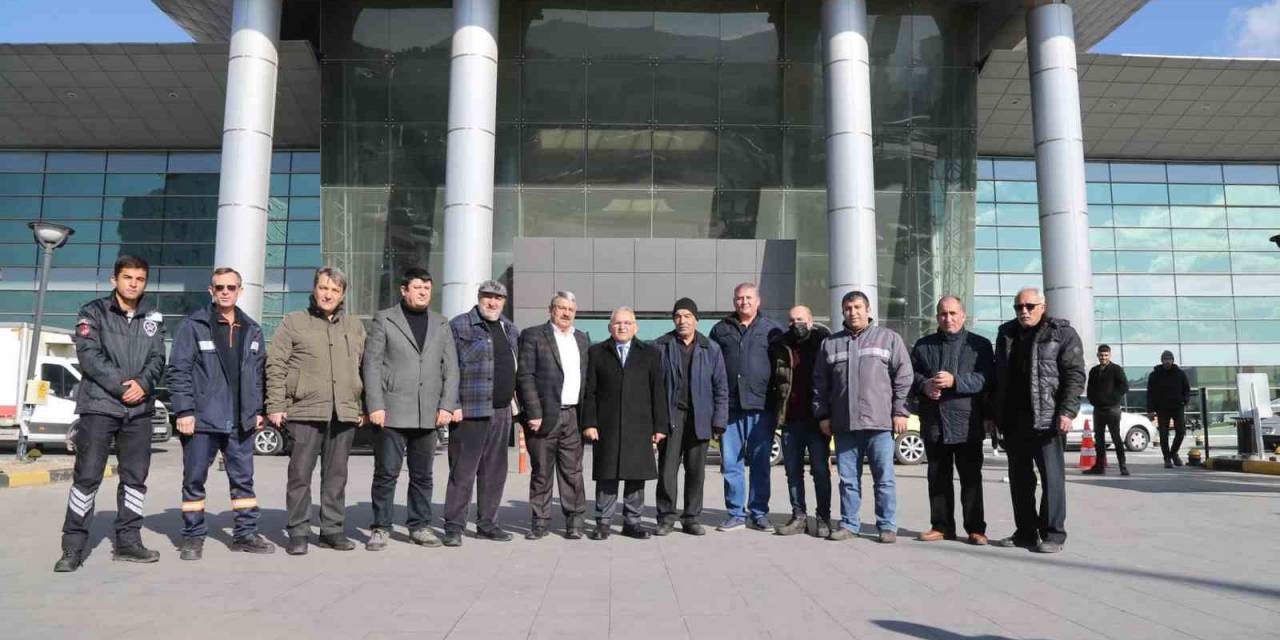 Başkan Büyükkılıç: "Yeni Terminal Binasını Hayata Geçireceğiz"