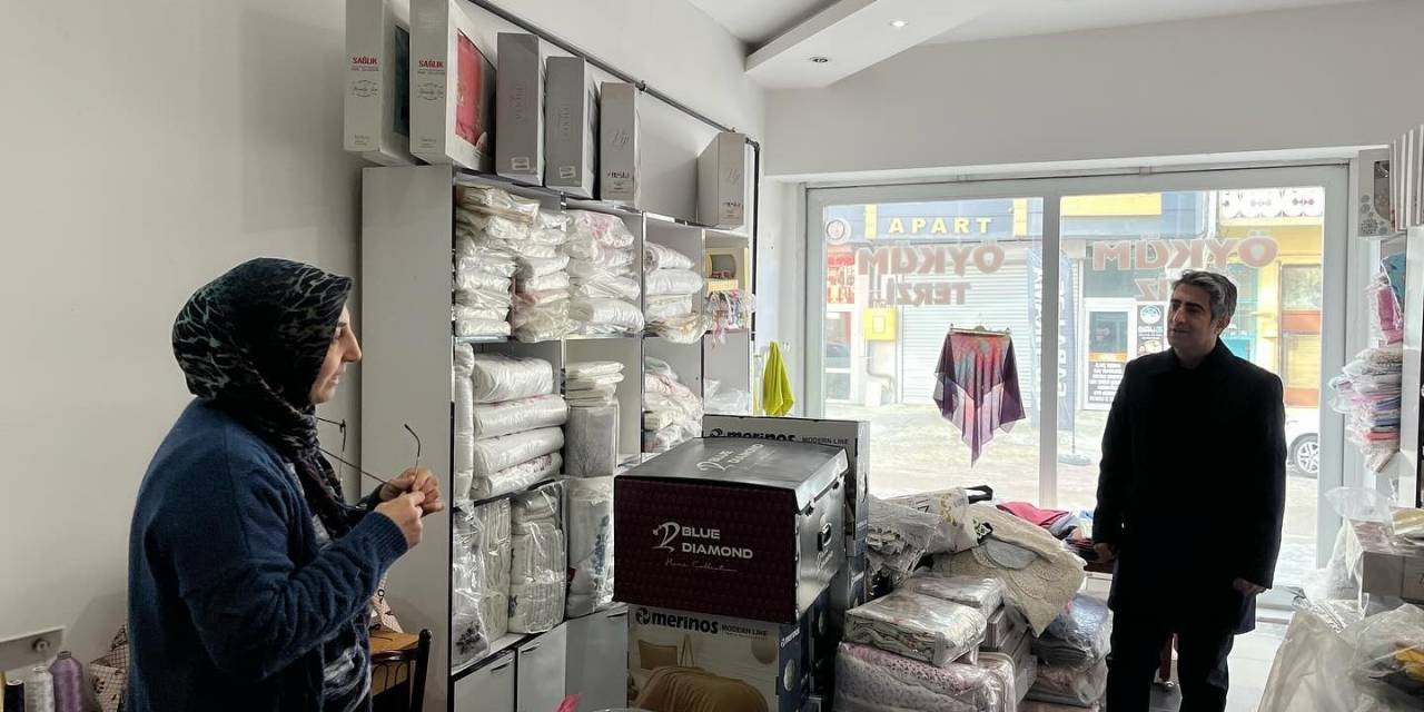 Kaymakam Aslantatar Esnafla Bir Araya Geldi