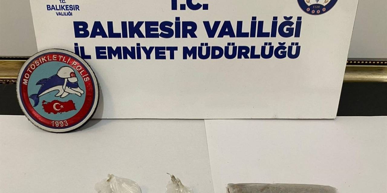 Bandırma Emniyeti, 3 Şahsın Üzerinde Uyuşturucu Ele Geçirdi