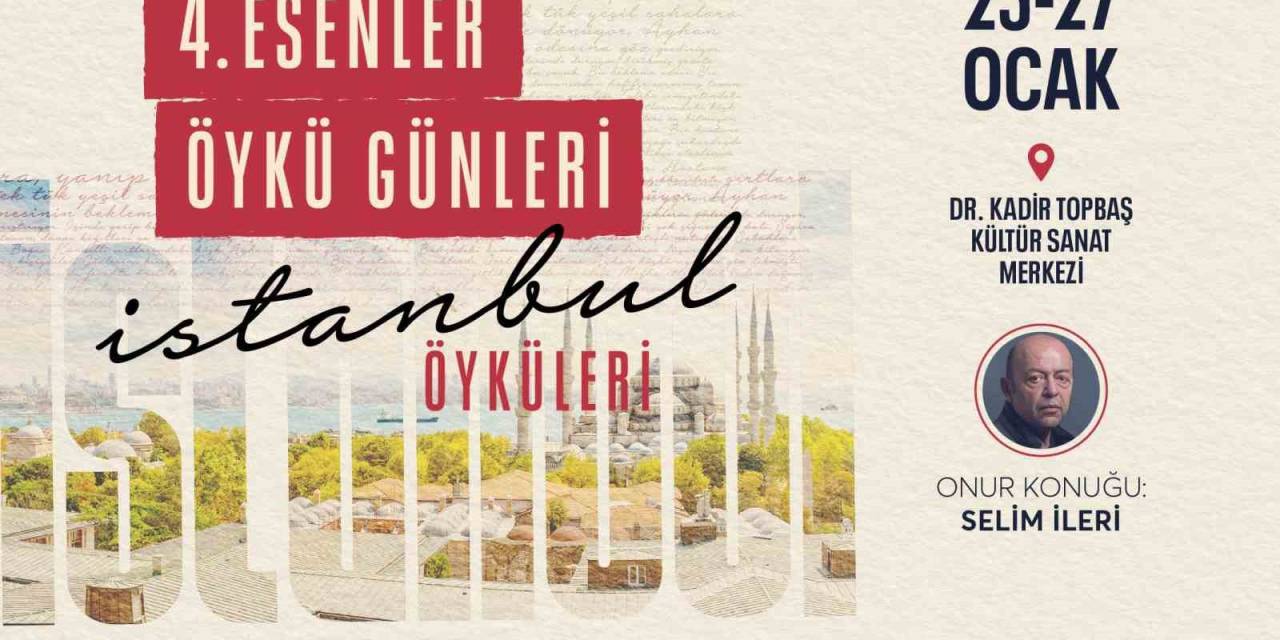 4. Esenler Öykü Günleri’nin ‘Onur Konuğu’ Selim İleri