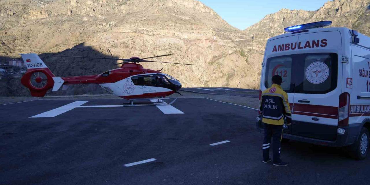 Ambulans Helikopter Minik Erva Asel İçin Havalandı