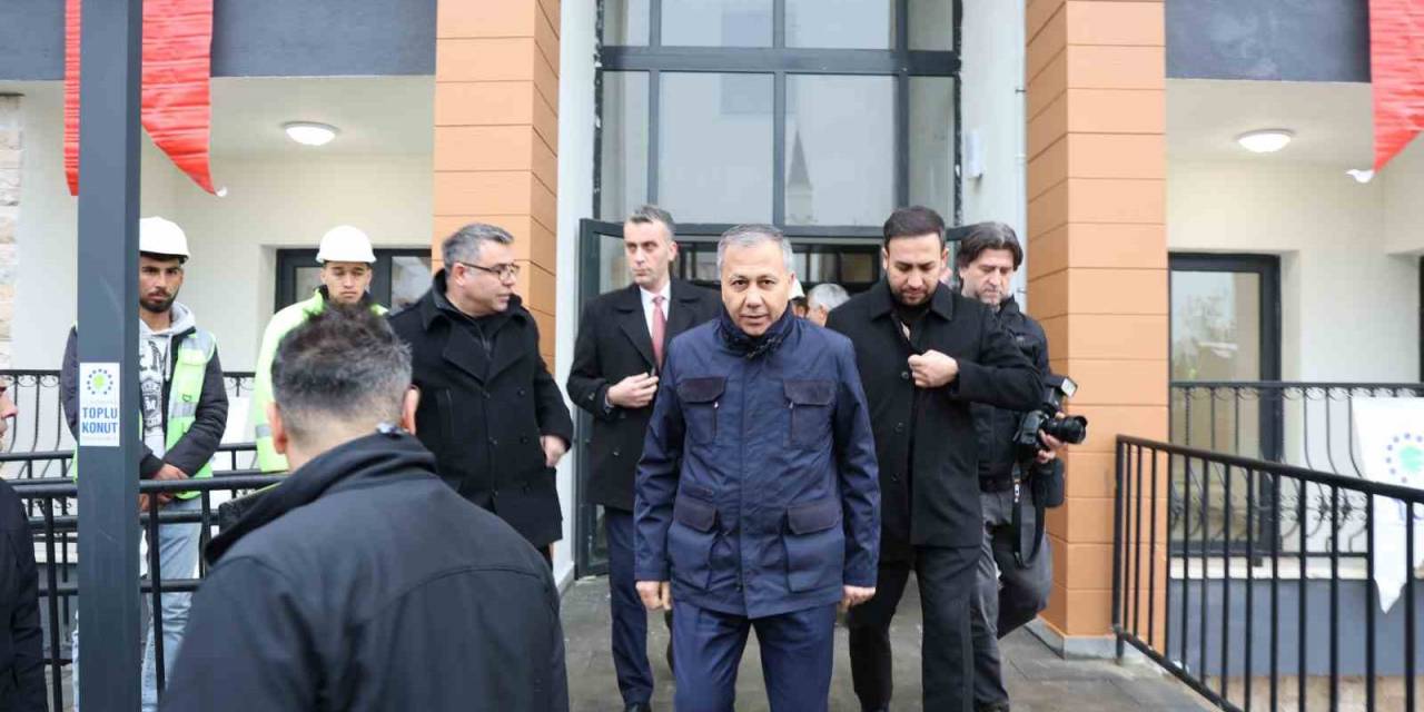 Bakan Yerlikaya, Kahramanmaraş’ta Ziyaret Ve Temaslarda Bulundu