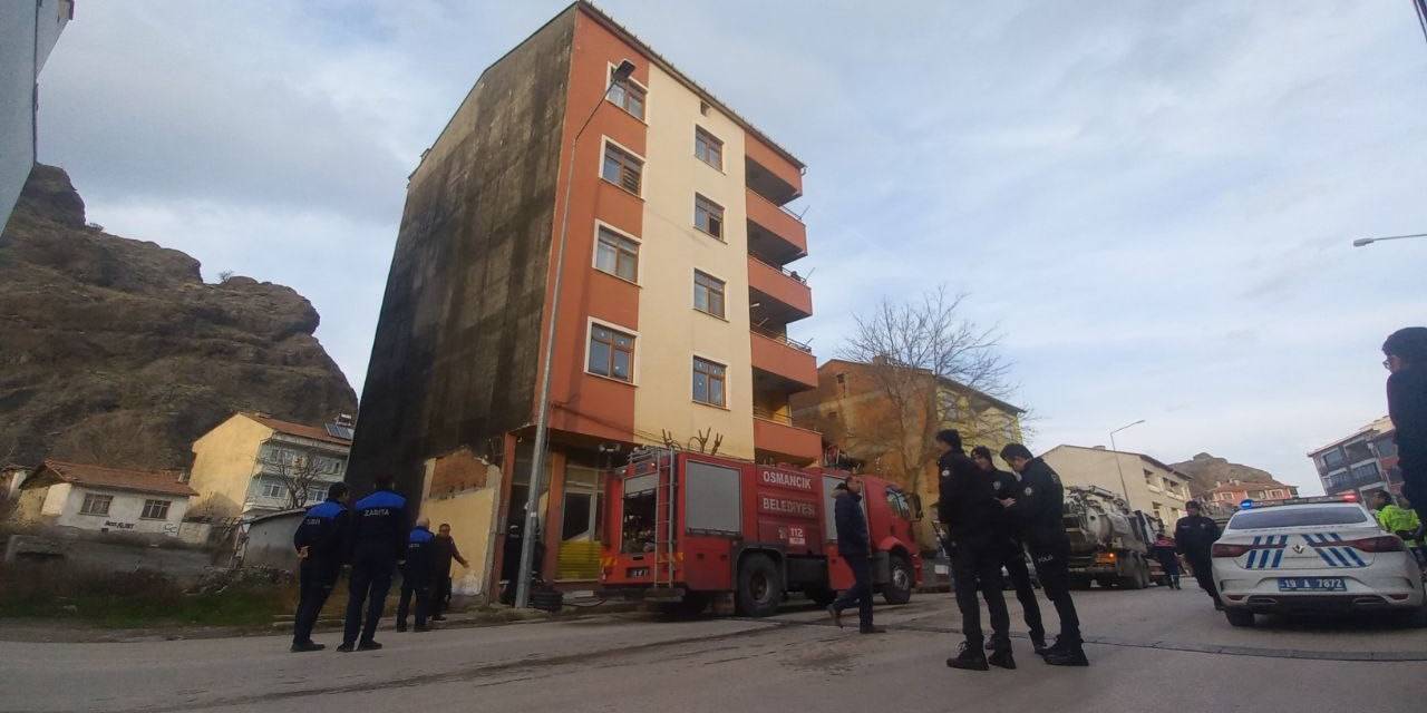 Osmancık’ta Korkutan Yangın