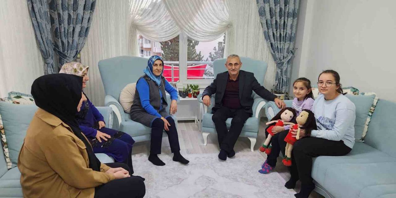 Başkan Alim Işık’tan Şehit Ailelerine Ziyaret