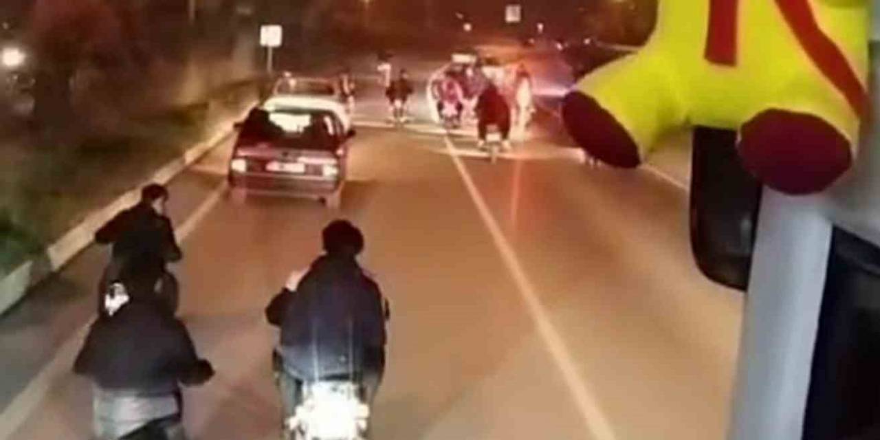 Asker Uğurlamasında Canlarını Hiçe Sayan 8 Motorcuya 101 Bin Tl Ceza Yazıldı