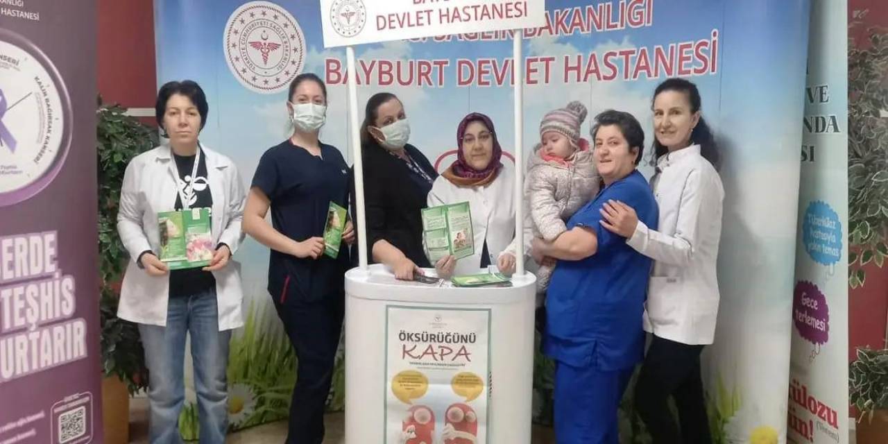 Bayburt’ta Kadınlara Serviks Kanseri Hakkında Bilgiler Verildi