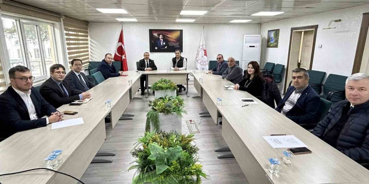 Tarım Ve Orman Müdürlüğünde Değerlendirme Toplantısı