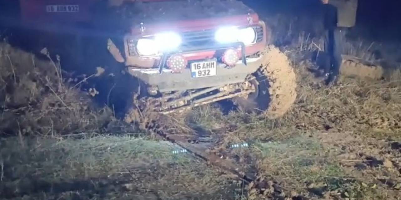 Off-road Yaparken Lastiği Koptu, Farkında Olmadan Kilometrelerce Yol Gitti