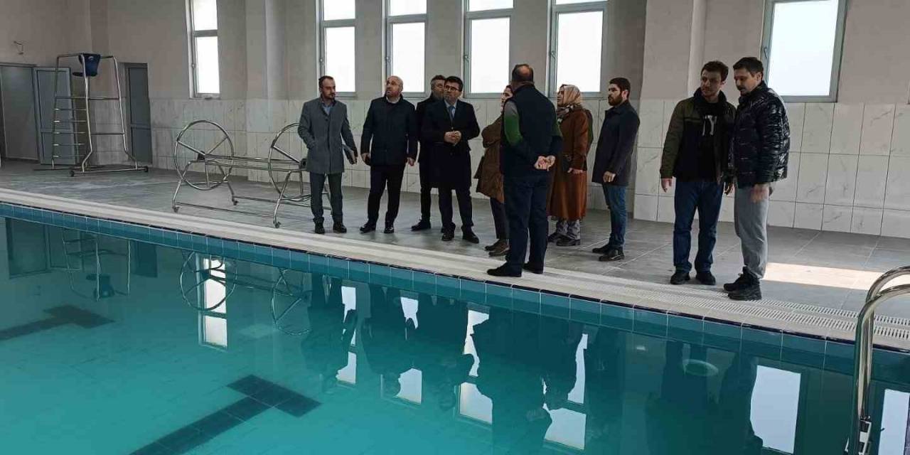 Düzce’nin İkinci Yüzme Havuzu Açılışa Hazırlanıyor