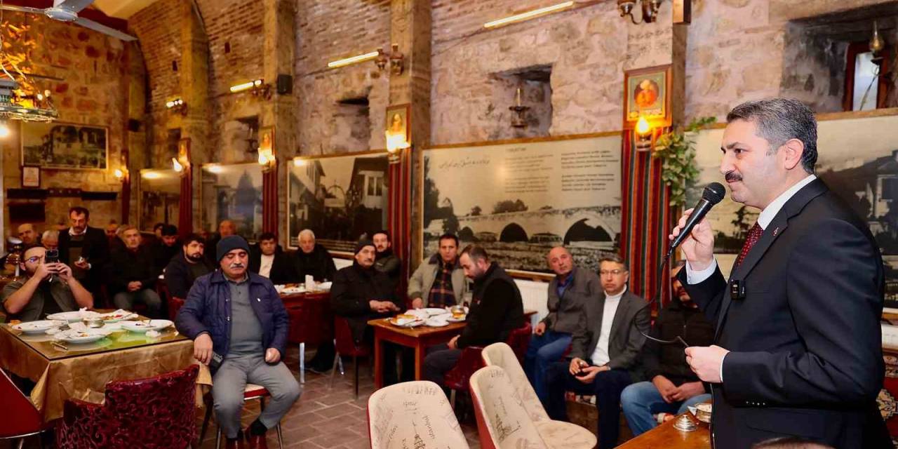 Esnaf İle Buluşan Başkan Eroğlu: “Esnafımız Tokat Yüzyılına Hazır Ve Kararlı”