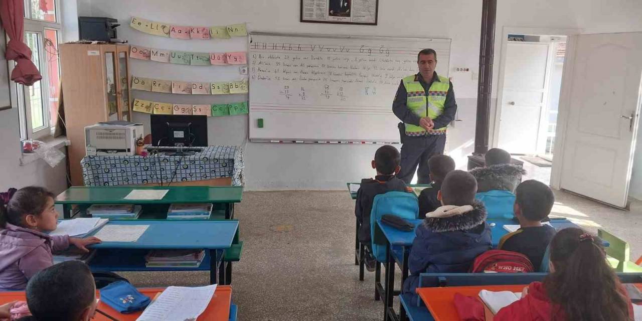 Oğuzeli’nde Öğrencilere Trafik Eğitimi