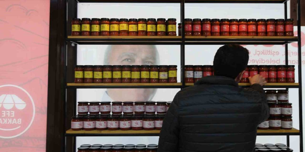 Kadın Emeği Ürünler Efe Bakkallarda Satışa Sunuldu