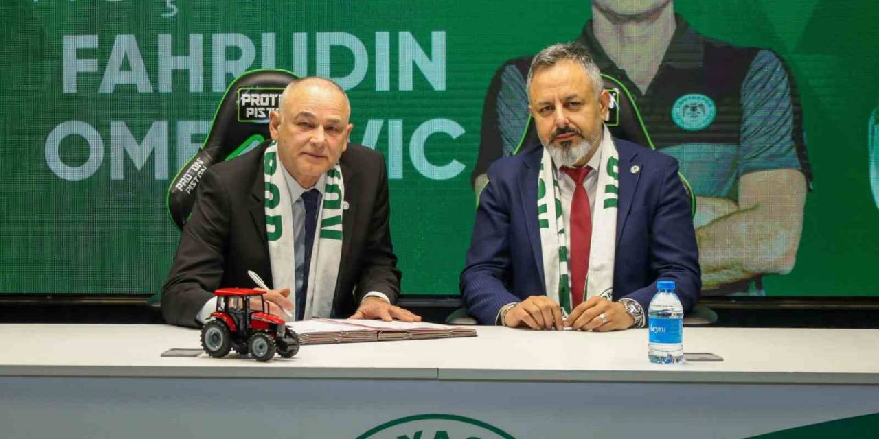 Konyaspor, Teknik Direktör Fahrudin Omerovic İle Resmi Sözleşme İmzaladı