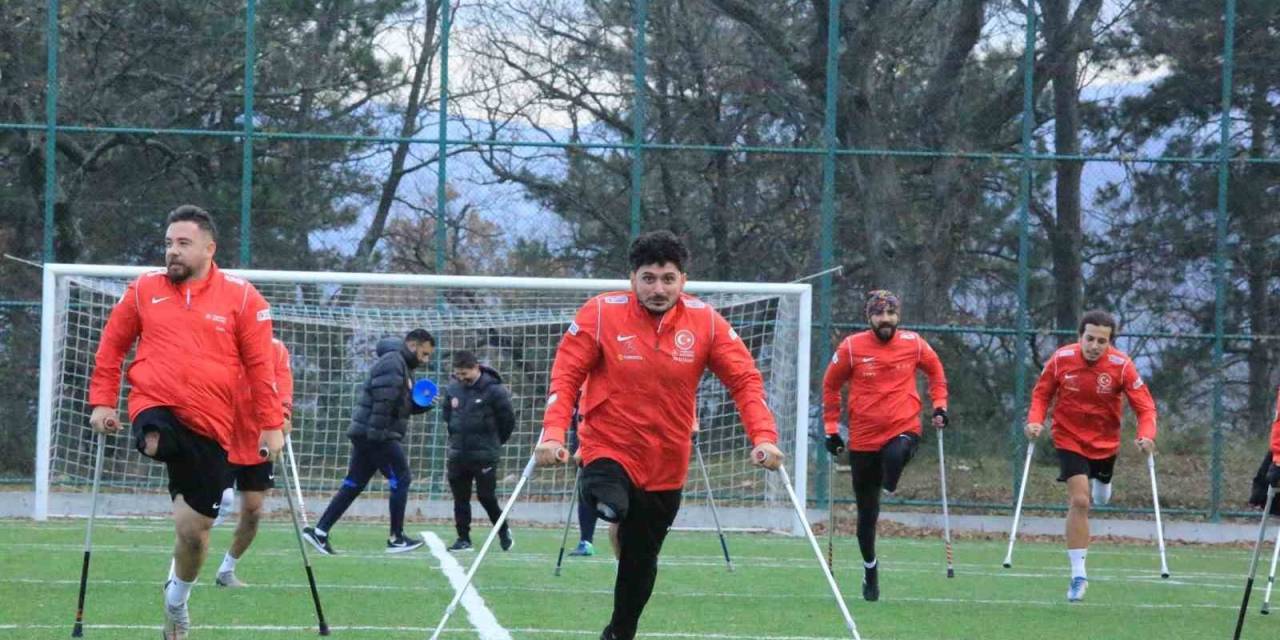 Türkiye Ampute Milli Futbol Takımı Yalova’da Kampa Girdi