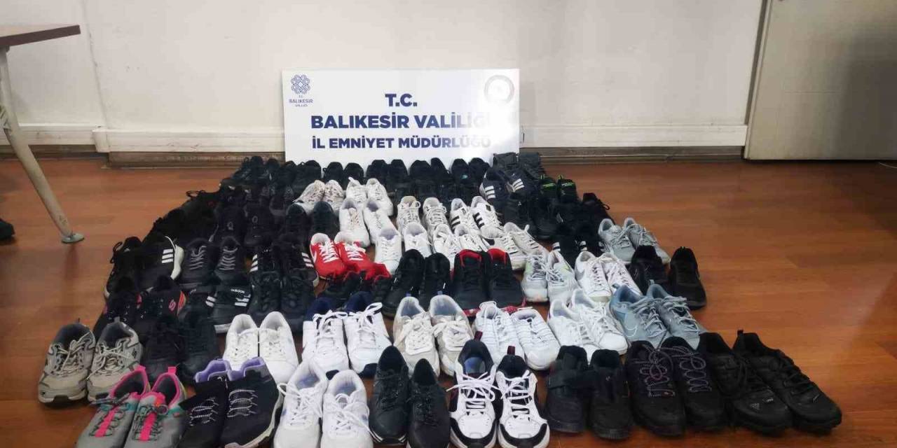 Bandırma’da Ayakkabı Hırsızı Yakalandı