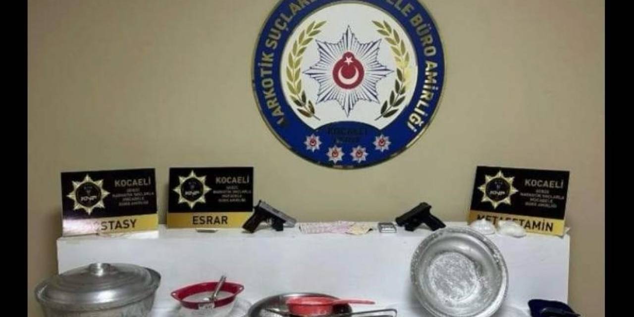 Kocaeli’de Uyuşturucu Operasyonu: 4 Tutuklama