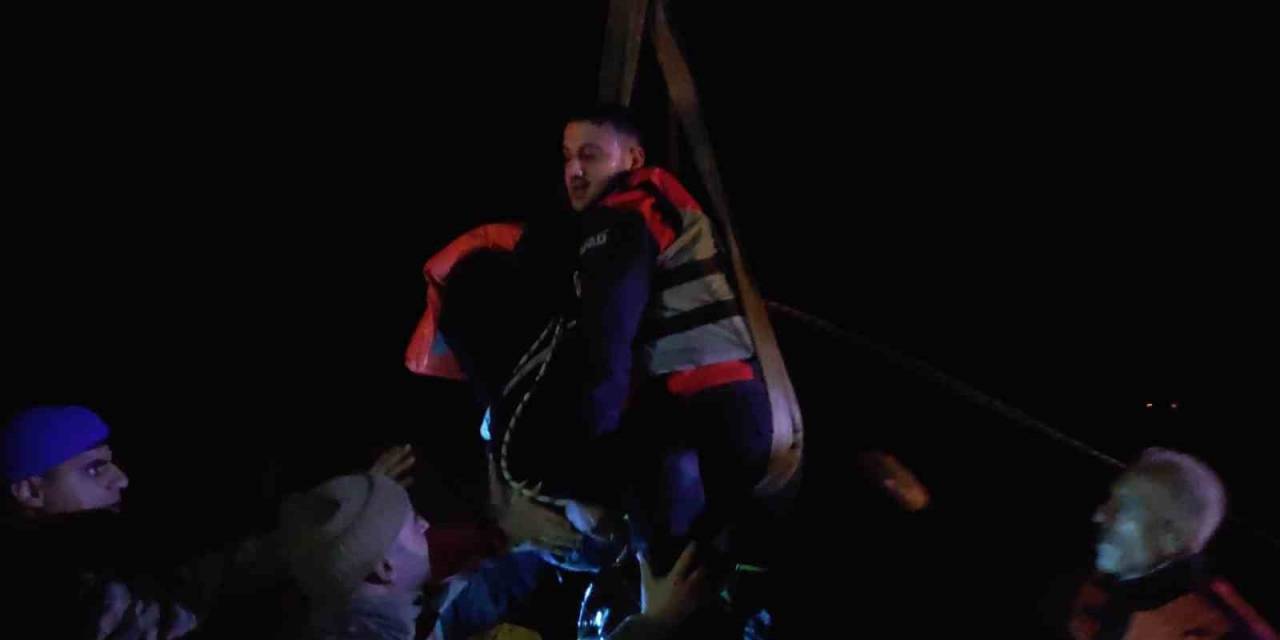 Siirt’te Dereye Uçan Otomobilden Film Gibi Kurtarma Çalışması