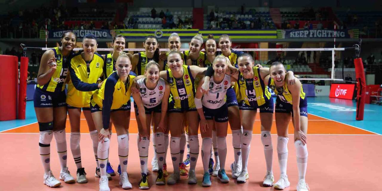 Fenerbahçe, Cev Şampiyonlar Ligi’nde Çeyrek Finalde