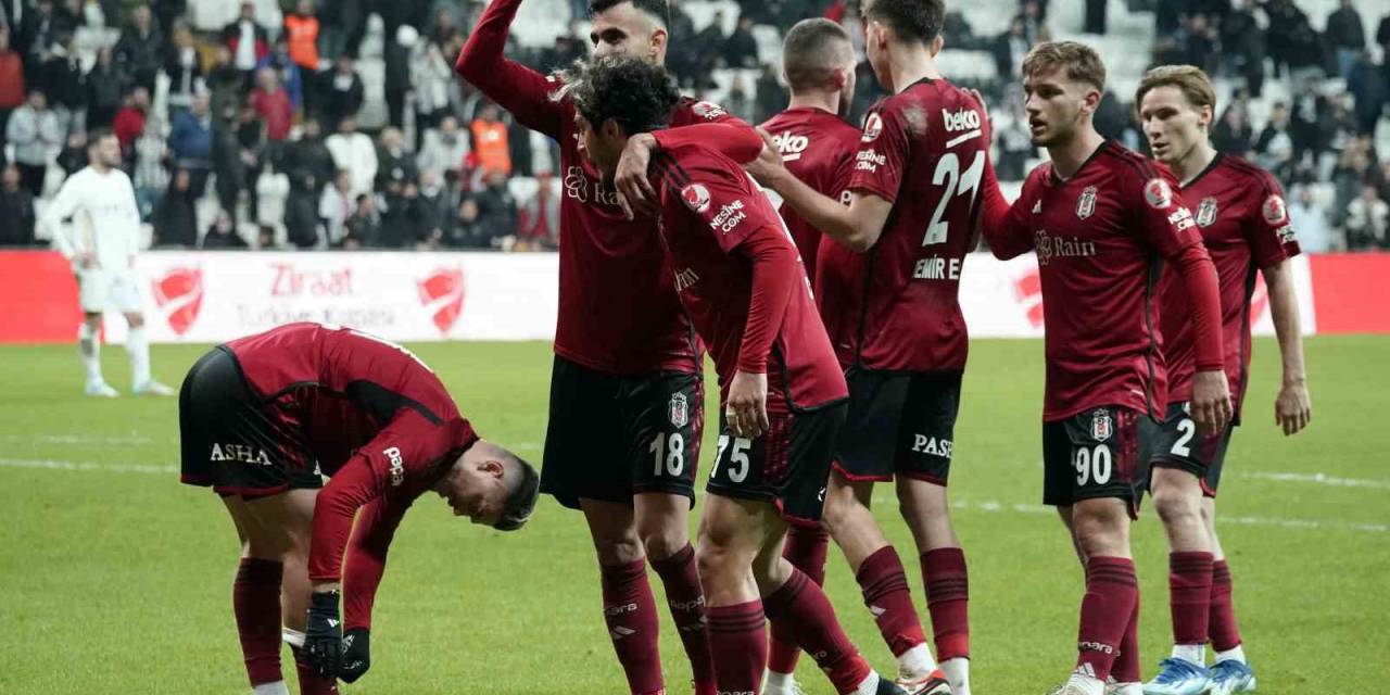 Ziraat Türkiye Kupası: Beşiktaş: 4 - Eyüpspor: 0 (Maç Sonucu)