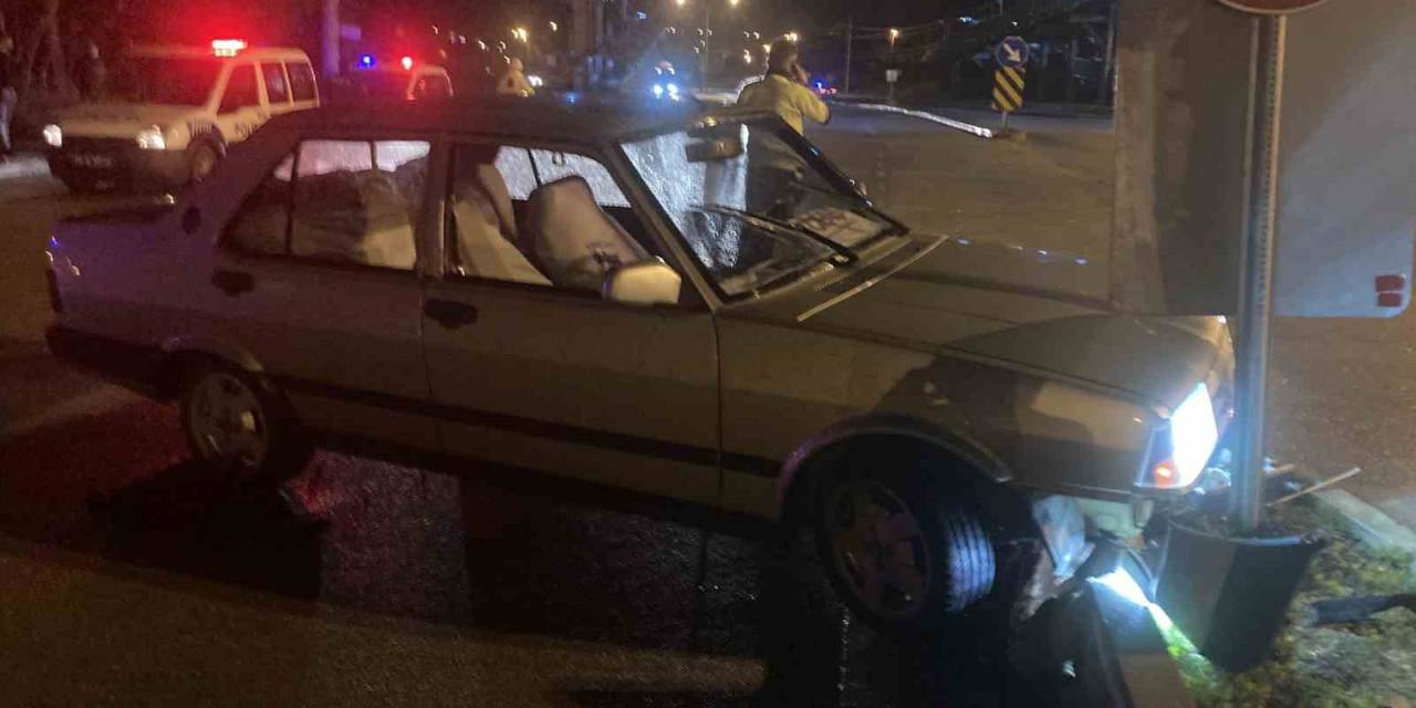 Polisten Kaçan Alkollü Sürücü Kaza Yaptı, 59 Bin 865 Tl Para Cezasına Çarptırıldı