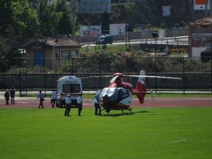 Hava Ambulansı Hasta Çocuğun İmdadına Yetişti