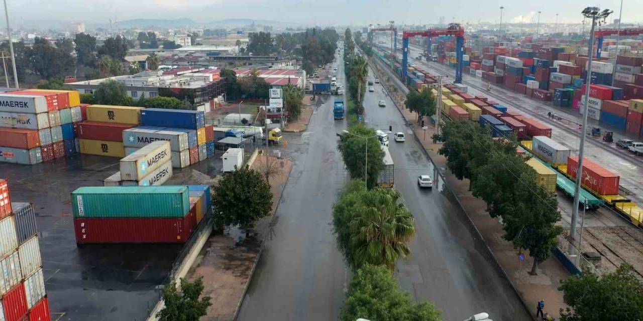 Liman Yolu Güzergahında Trafik Güvenliği Çalışmaları Başladı