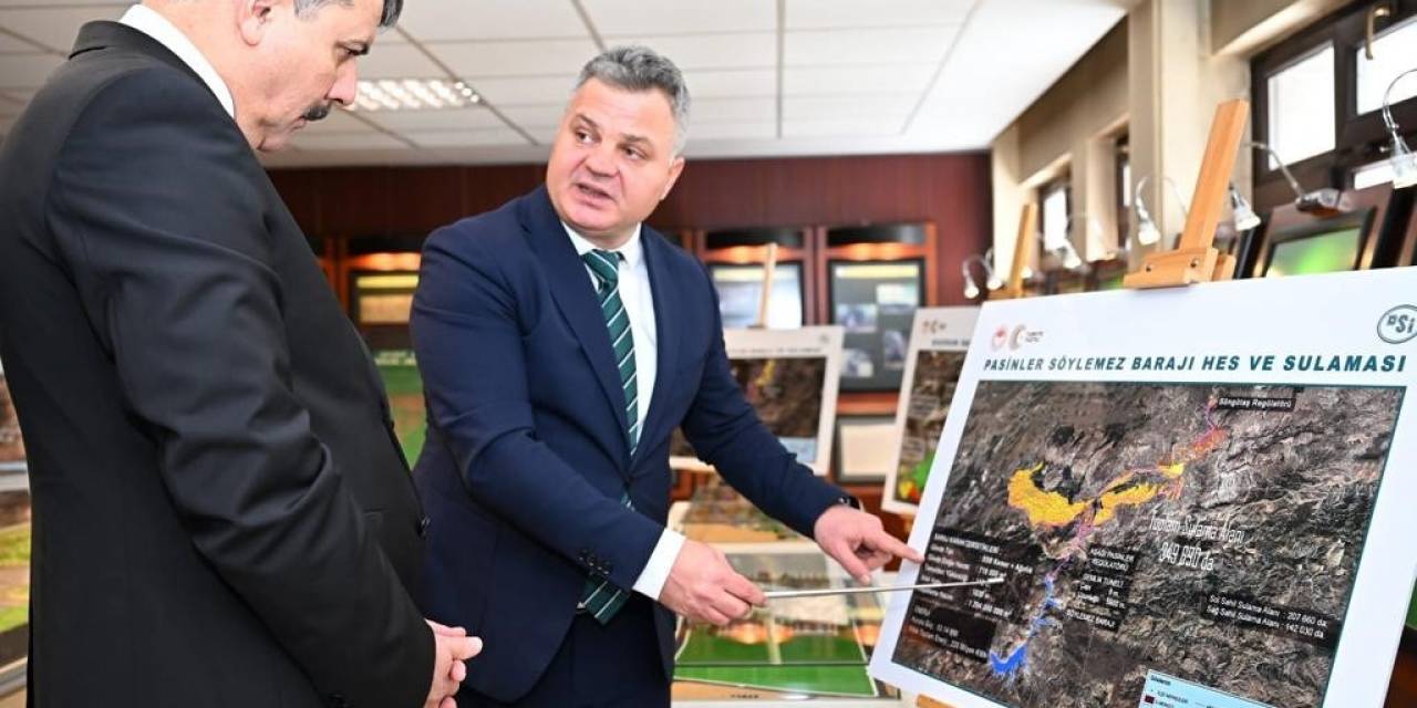 Dsi’den Vali Çiftçi’ye Barajlarla İlgili Brifing
