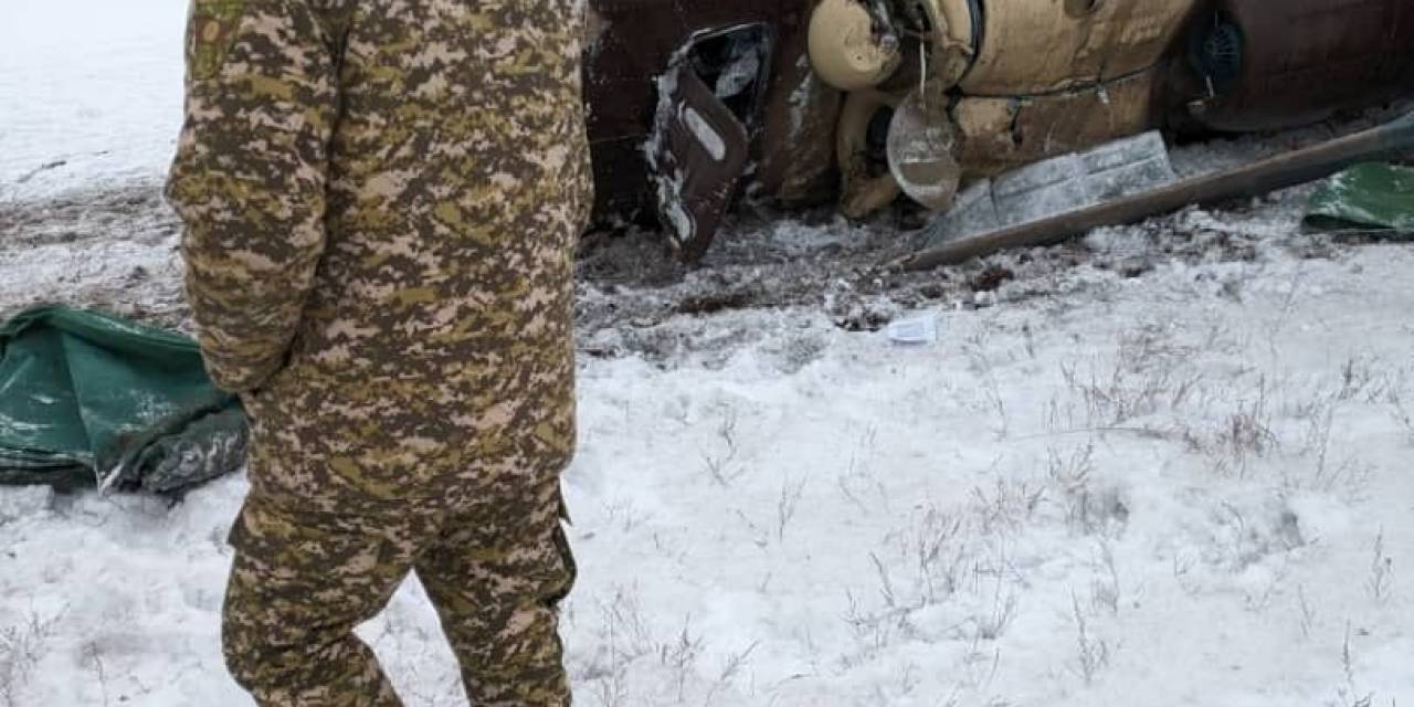 Kırgızistan’da Askeri Helikopter Düştü: 1 Ölü, 8 Yaralı