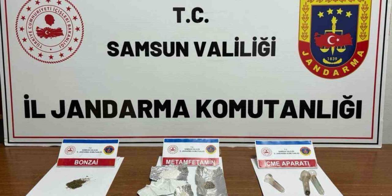 Samsun’da Uyuşturucuyla Yakalanan 3 Kişi Gözaltına Alındı