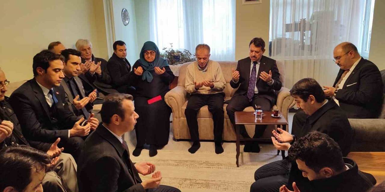 Eskişehir Adalet Teşkilatı Şehit Ailesini Ziyaret Etti