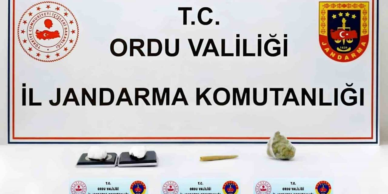 Ordu’da Uyuşturucu Operasyonu: 1 Tutuklama