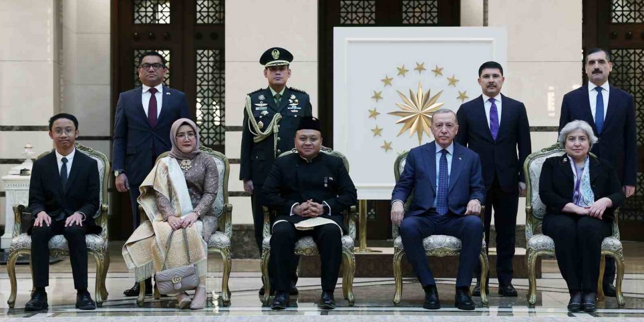 Cumhurbaşkanı Erdoğan, Endonezya, Venezuela Ve Kanada Büyükelçilerini Kabul Etti