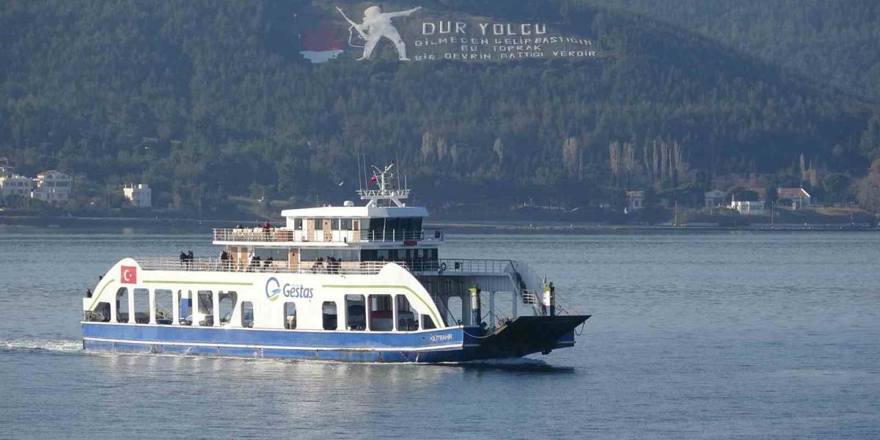 Bozcaada Ve Gökçeada’ya Yarınki Bazı Feribot Seferlerine Fırtına Engeli