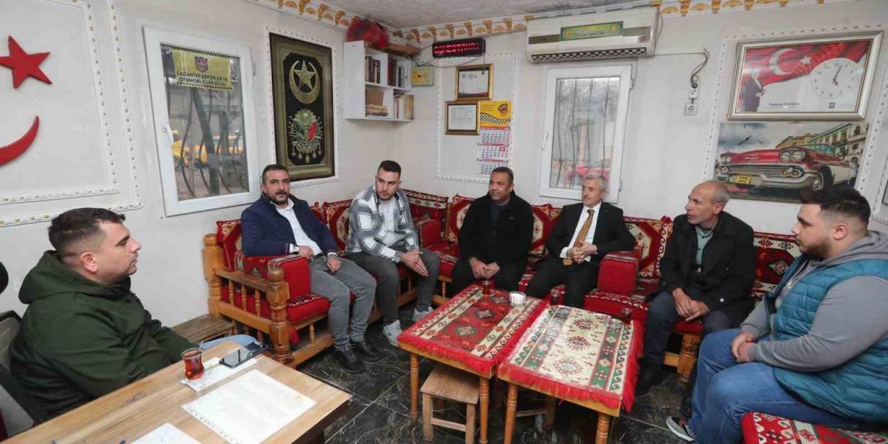 Tahmazoğlu Taksici Esnafların Taleplerini Dinledi