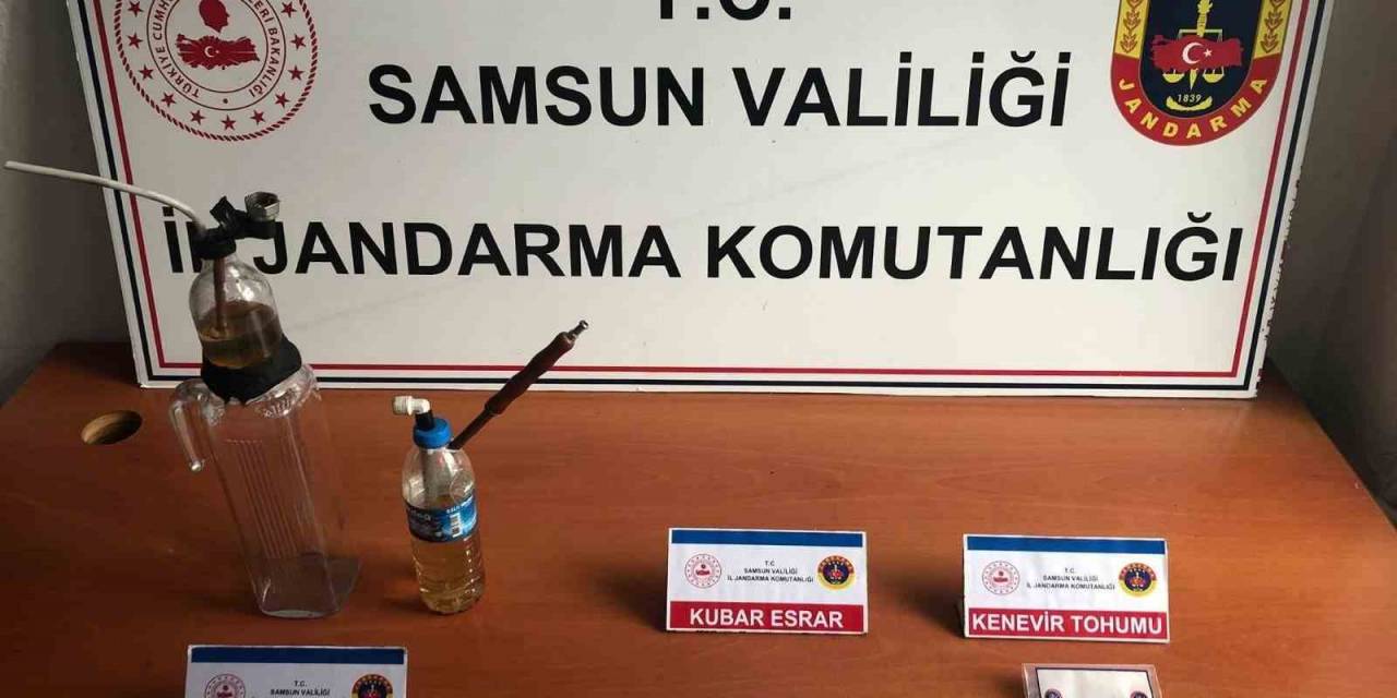 Samsun’da Jandarmadan Uyuşturucu Operasyonu