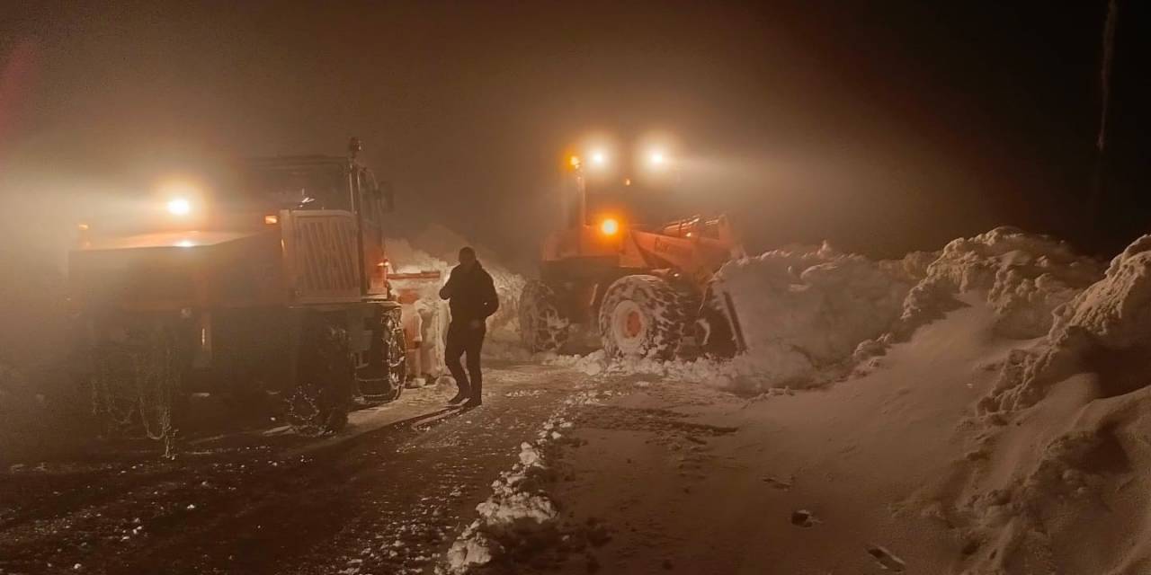 Muş-mutki Karayolunda Mahsur Kalan 35 Kişi Kurtarıldı