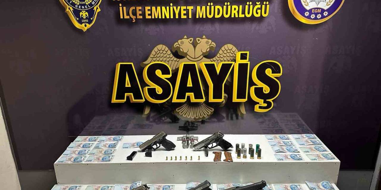 İskenderun’da Uyuşturucu Ve Silah Ticareti Yapan Şahıslara Operasyon