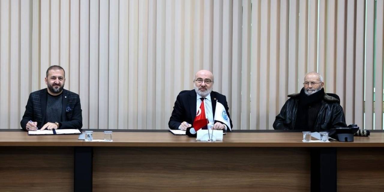 Kayseri Üniversitesi İle Osman Ulubaş Köşk Anadolu Lisesi Arasında İki Ayri Protokol İmzalandi