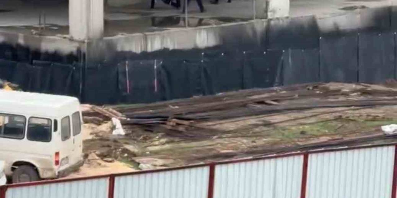 Bursa’da İnşaat İşçilerinin Meydan Muharebesi Kamerada