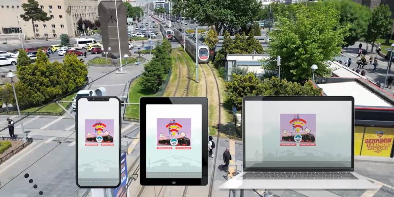 Büyükşehir’in Tramvaylarda Ücretsiz İnternet Hizmeti 208 Bin Kez Kullanıldı