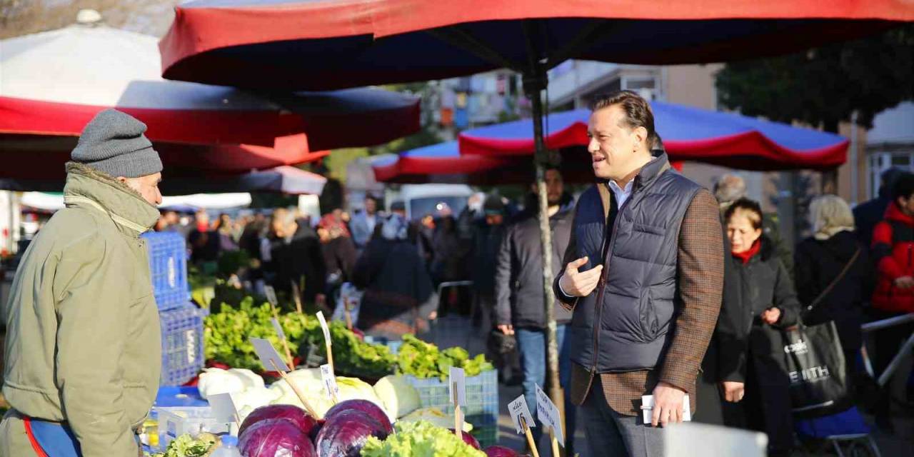 Pazar Esnafı Yerel Yönetimler İçin Hatipoğlu’na Dert Yandı