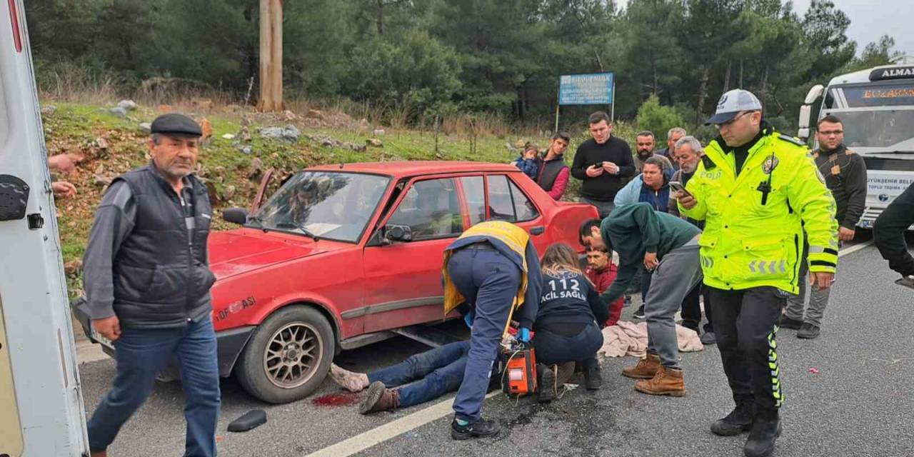 Menteşe’de Kaza, Biri Ağır İki Yaralı