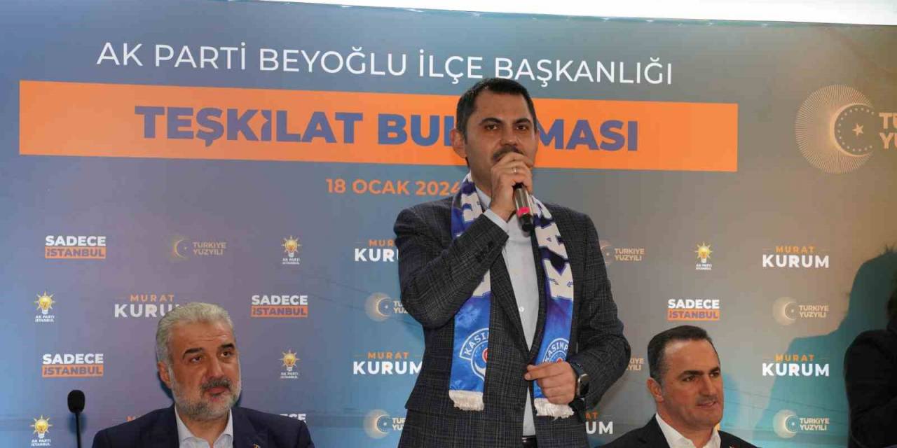 İbb Başkan Adayı Murat Kurum “Ben Beyoğlu’nun Murat’ı Olarak Sokak Sokak Çalışıp Tüm Kardeşlerimi Kucaklayacağım”