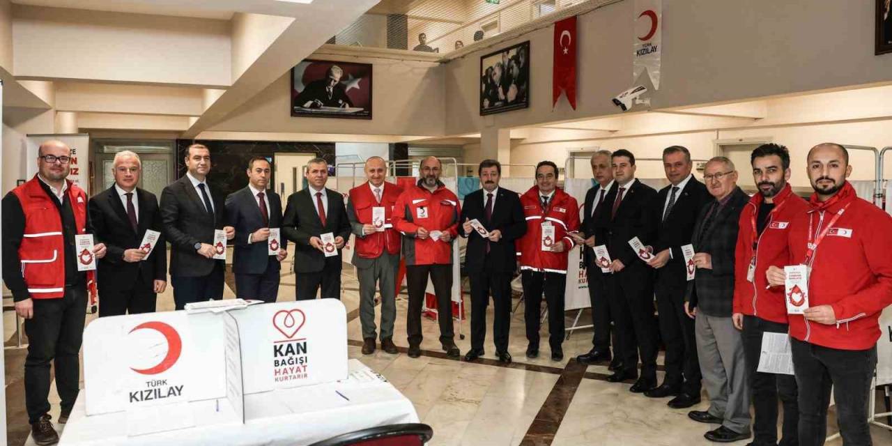 Vali Tavlı’dan ’kan Bağışı’ Çağrısı