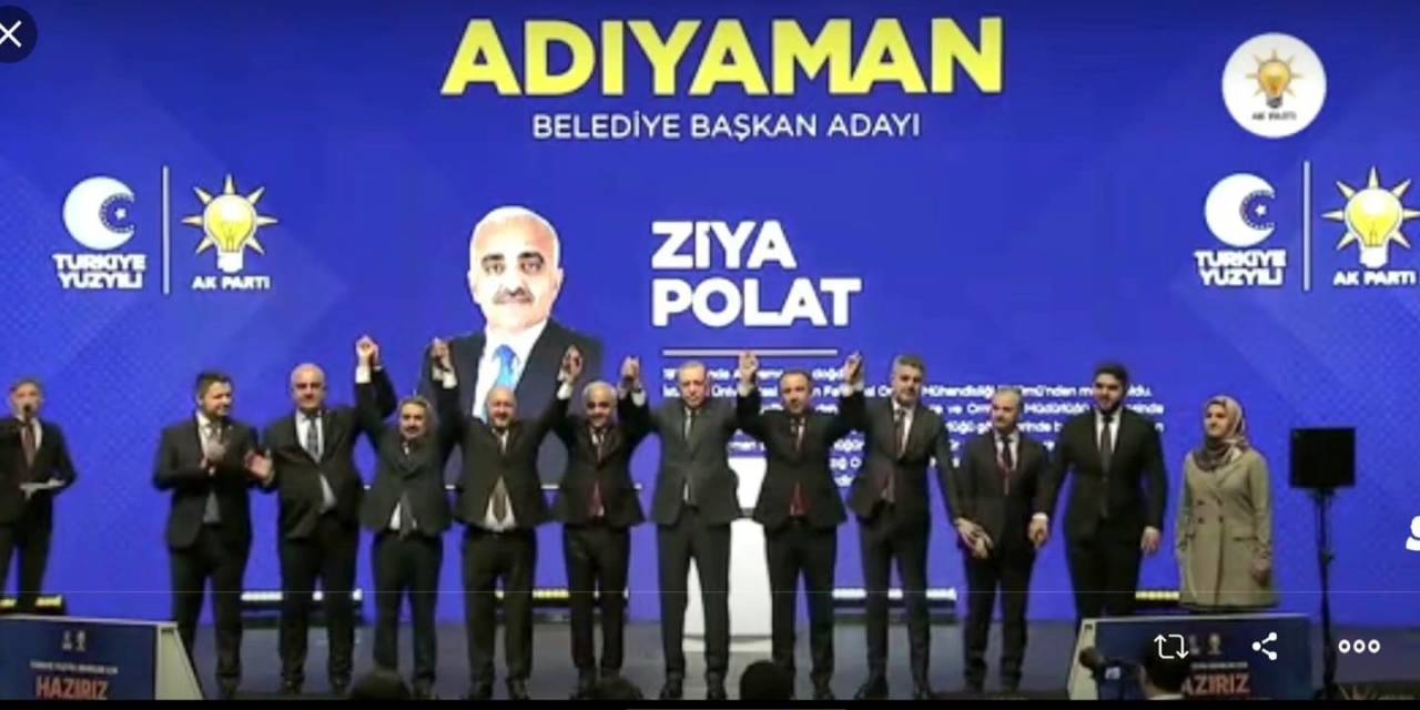 Ak Parti Adıyaman Belediye Başkan Adayı Ziya Polat Oldu